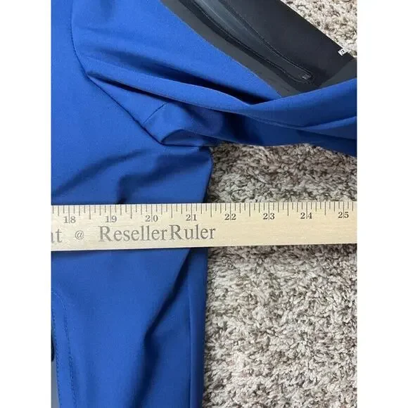 Michael Kors Mens Commuter 3 In 1 Jacket Blue Stretch Water Repellent S New